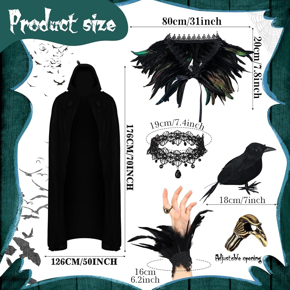 An application scenario or product detail of crow costume - Image 23