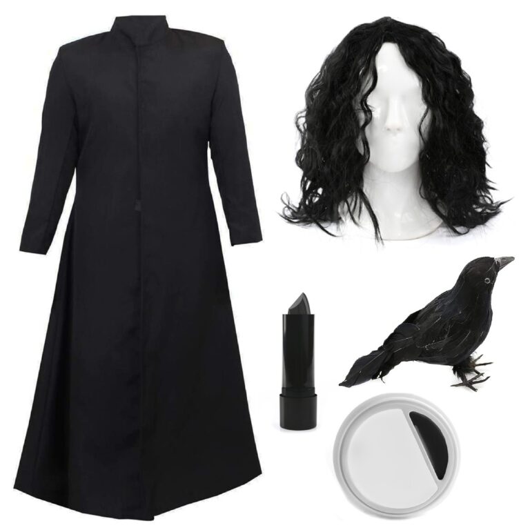Featured image for the crow costume guide