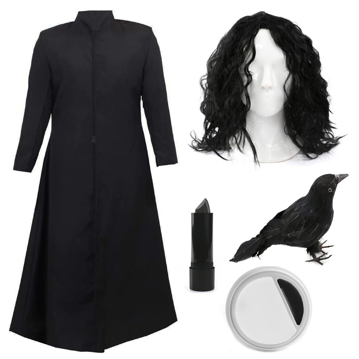 Featured image for the crow costume guide