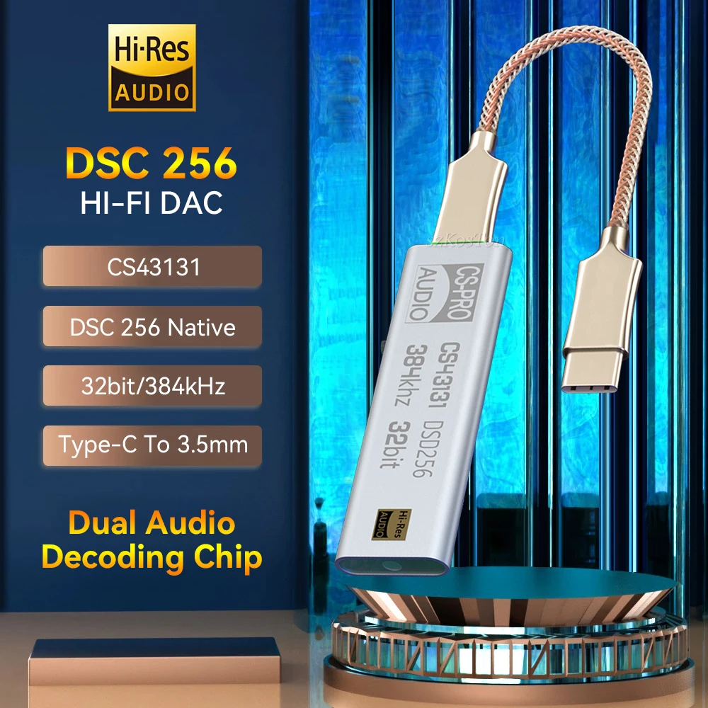 An application scenario or product detail of cs43131 usb-c dac - Image 12