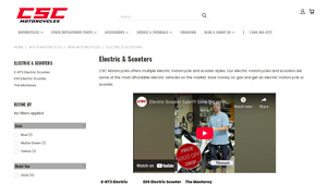 CSC Motorcycles - Affordable Electric Bikes