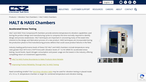 CSZ Industrial - HALT & HASS Chambers