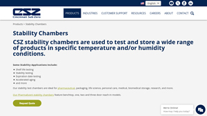 CSZ Industrial - Stability Chambers