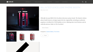 Cubicall Booth - Bill & Ted's Excellent Phone Booth
