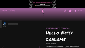 Cuhromi - Hello Kitty Condoms