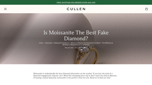 Cullen Jewellery - Moissanite Gemstones