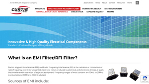 Curtis Industries - EMI/RFI Filters