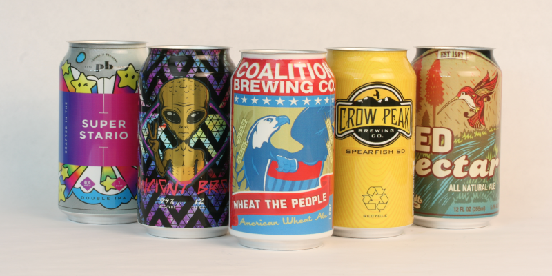 An application scenario or product detail of custom beverage cans containers - Image 12