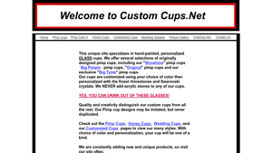 Custom Cups - Hand-Painted Personalized Glassware
