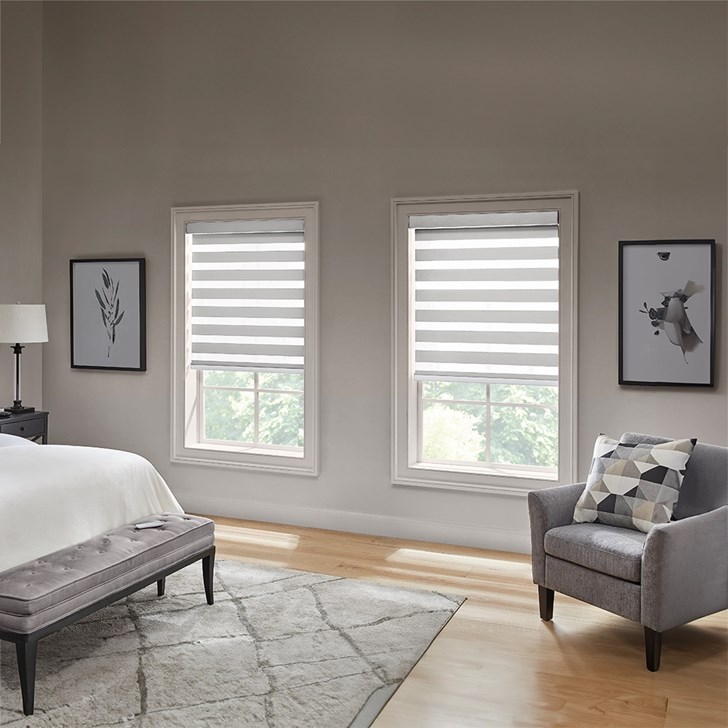 An application scenario or product detail of customized zebra blinds with motor - Image 8