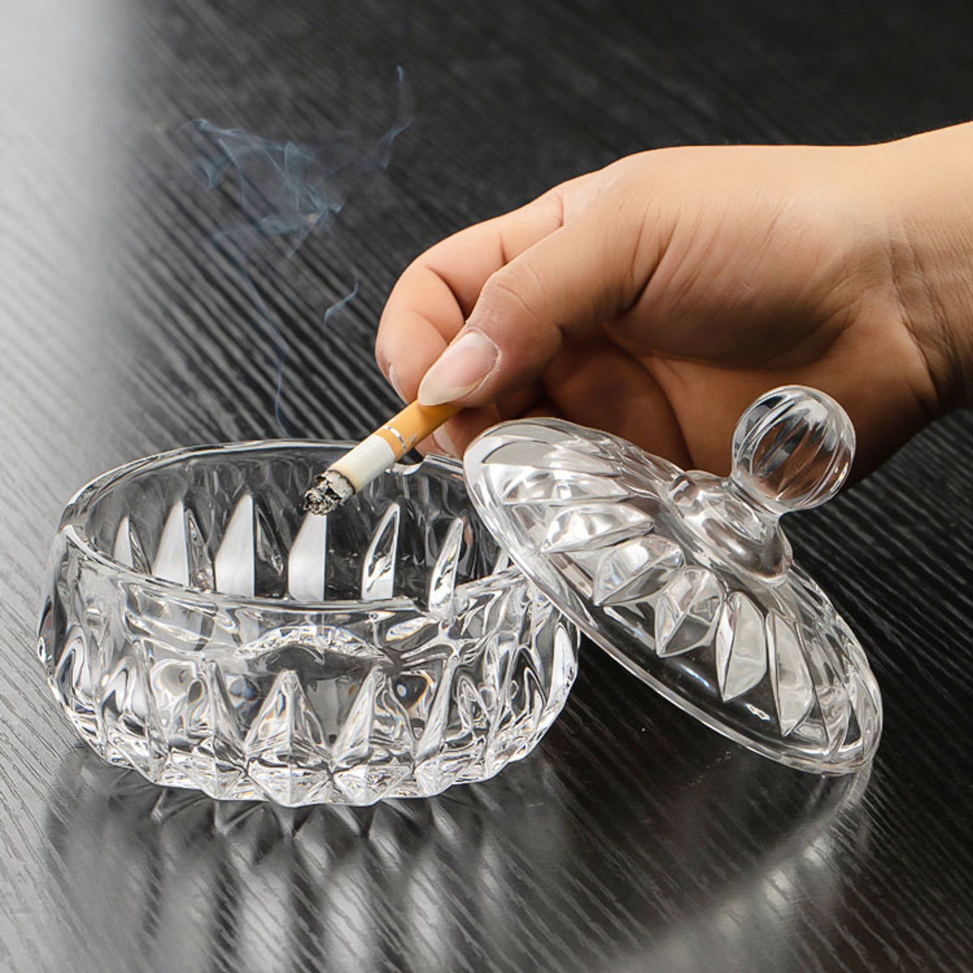 An application scenario or product detail of cute ashtray with lid cheap - Image 14