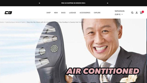 CyberBackpack - Air Conditioned Shoes