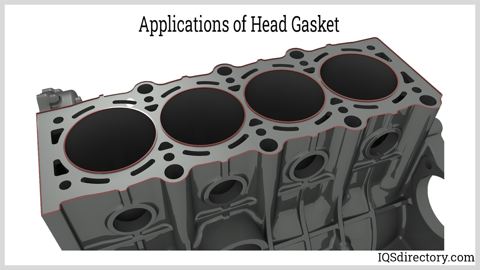 An application scenario or product detail of cylinder block gasket - Image 1