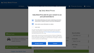 Daily Metal Price - Steel Rebar