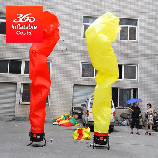 An application scenario or product detail of dancing man air blower flame - Image 2