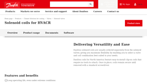 Danfoss - Solenoid Coils for HVACR