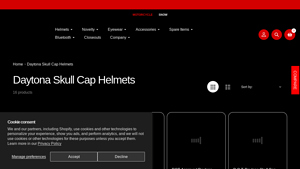 Daytona - Skull Cap Helmets Collection