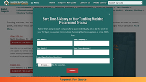 Deburring Machinery - Tumbling Machines