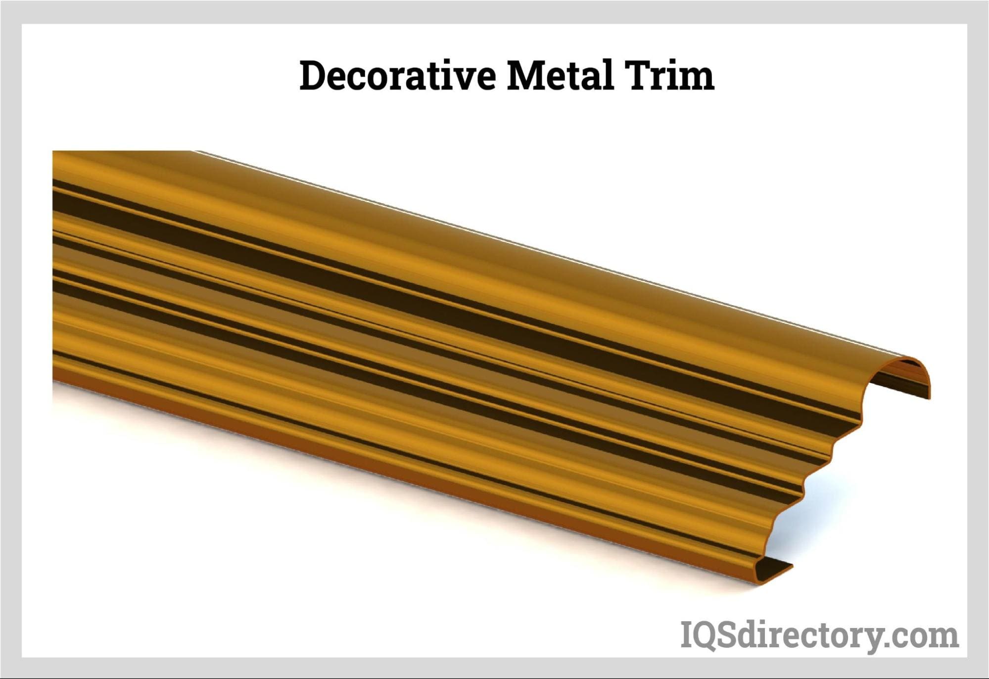 An application scenario or product detail of decorative metal trim molding - Image 2