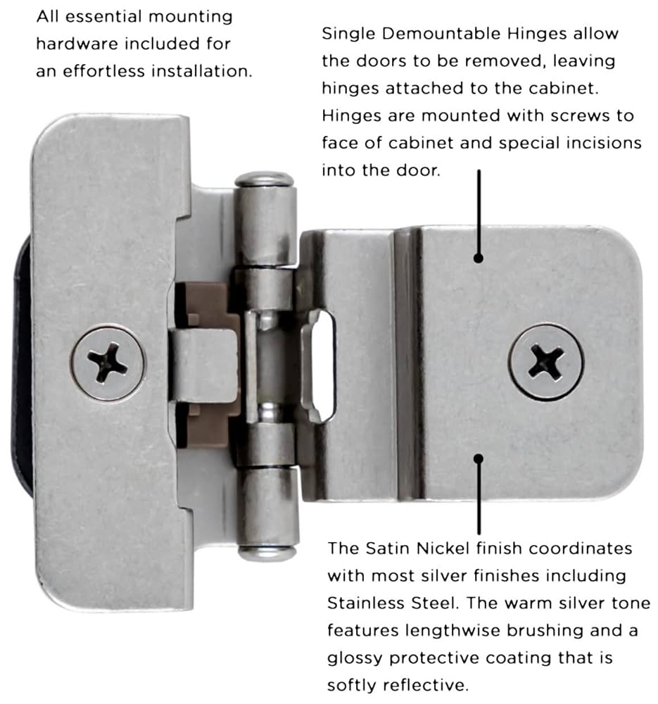 Featured image for the demountable cabinet hinges guide