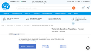 Waterpik - Cordless Plus Water Flosser WP-490