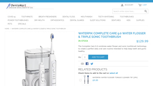 Waterpik - Complete Care 9.0 Water Flosser & Triple Sonic Toothbrush