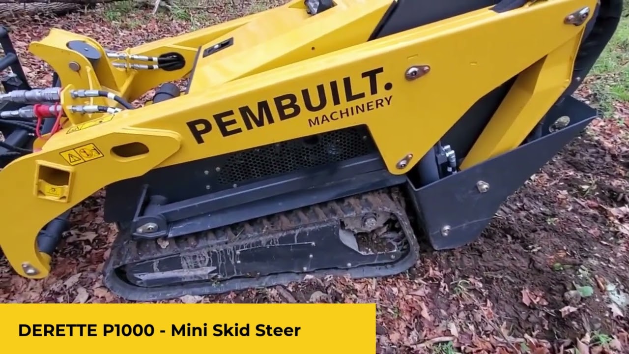 An application scenario or product detail of derette mini skid steer - Image 7