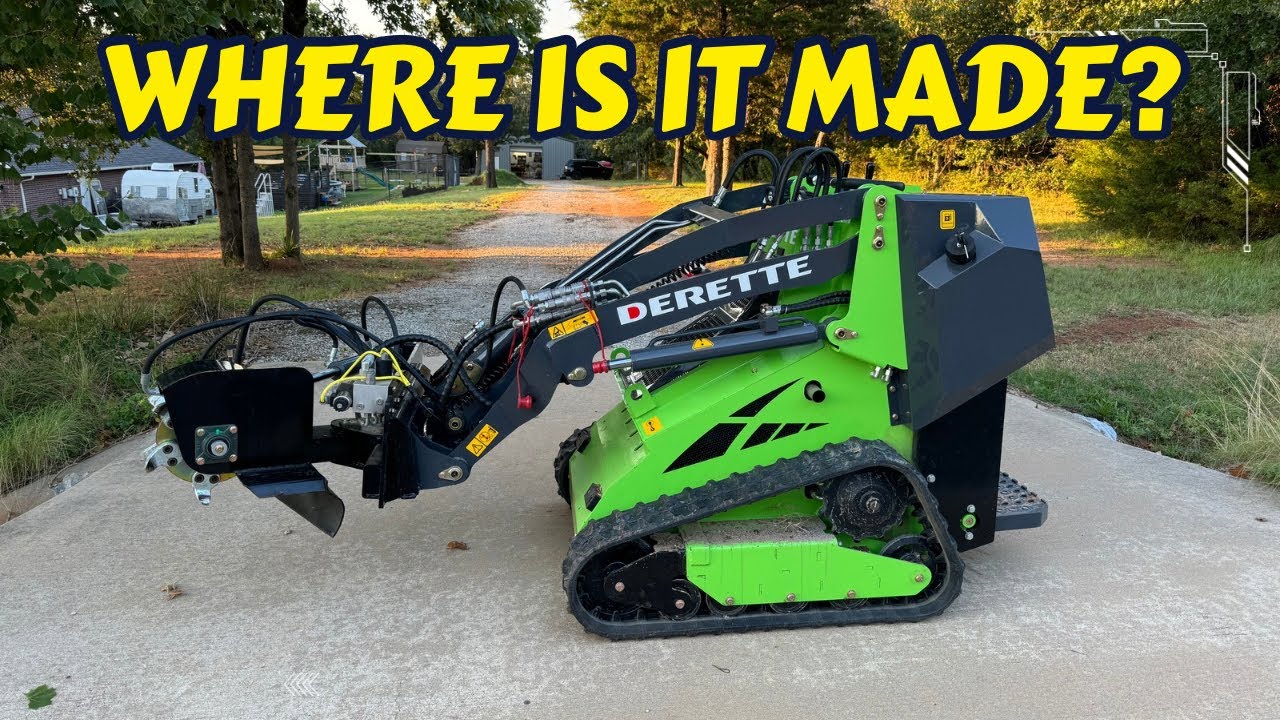 An application scenario or product detail of derette mini skid steer - Image 9