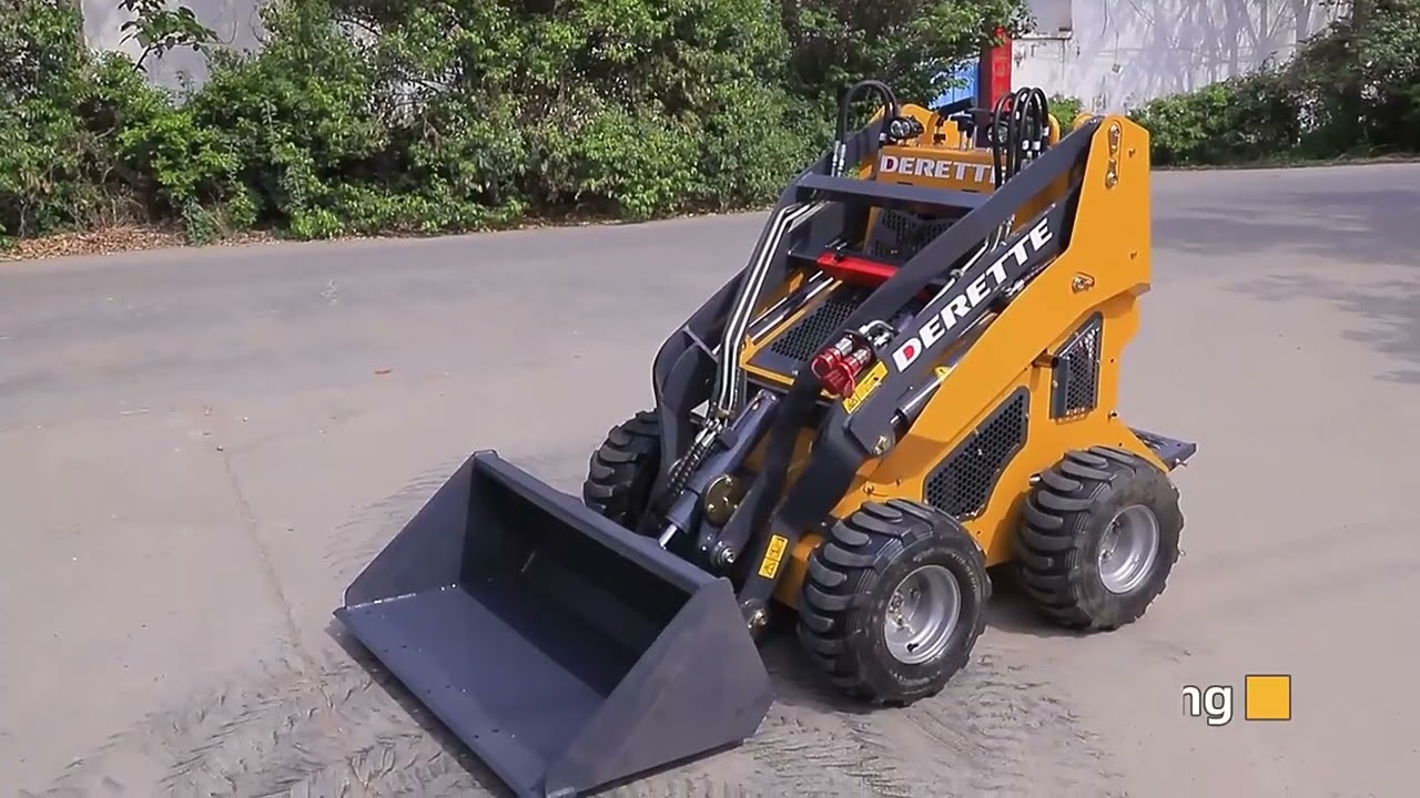 An application scenario or product detail of derette mini skid steer - Image 12