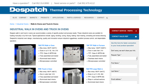 Despatch - Walk-In and Truck-In Ovens
