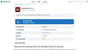Dewa200 - Casino Gaming App