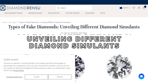 Diamond Rensu - Types of Fake Diamonds