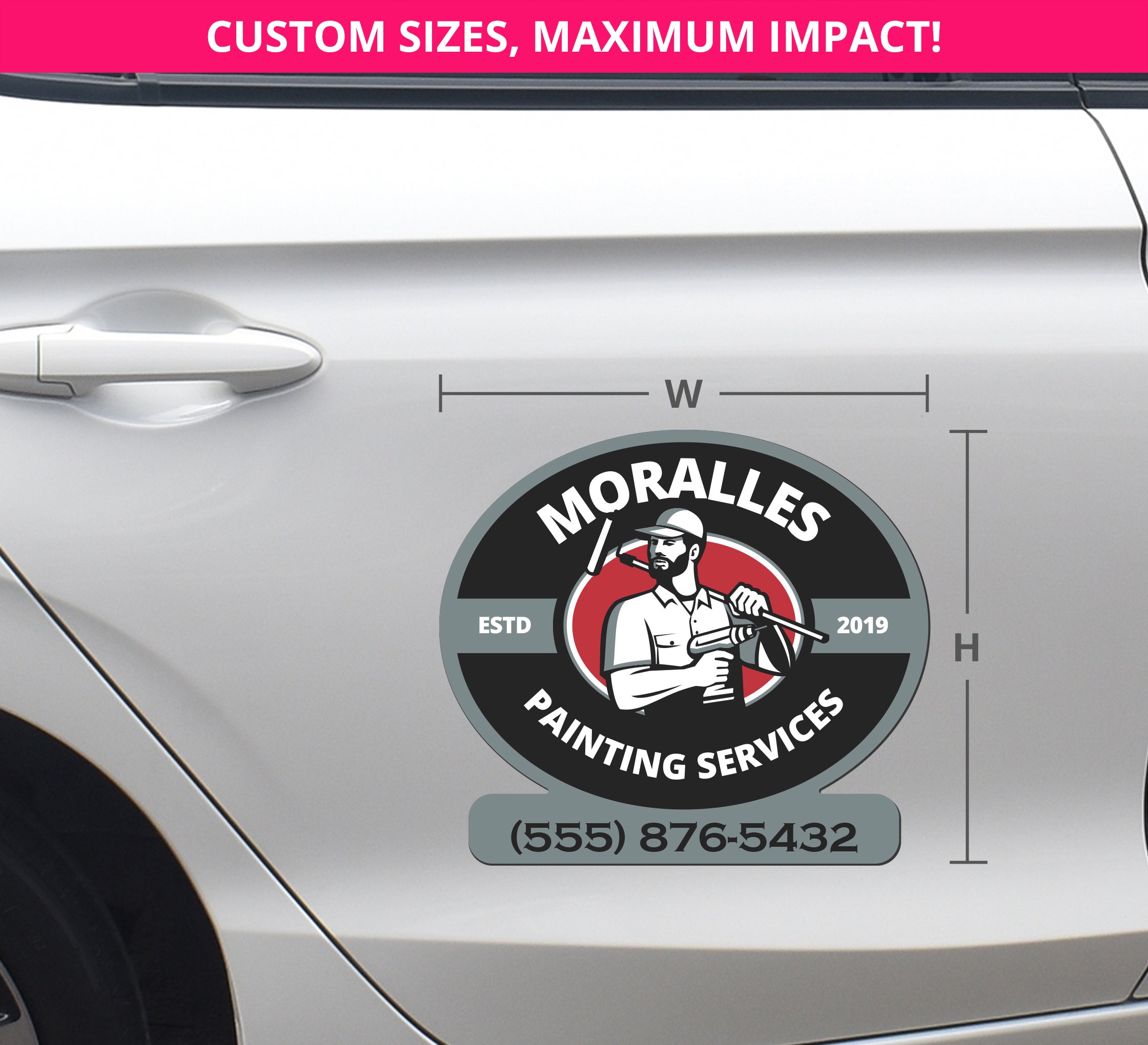 An application scenario or product detail of die cut signs - Image 8