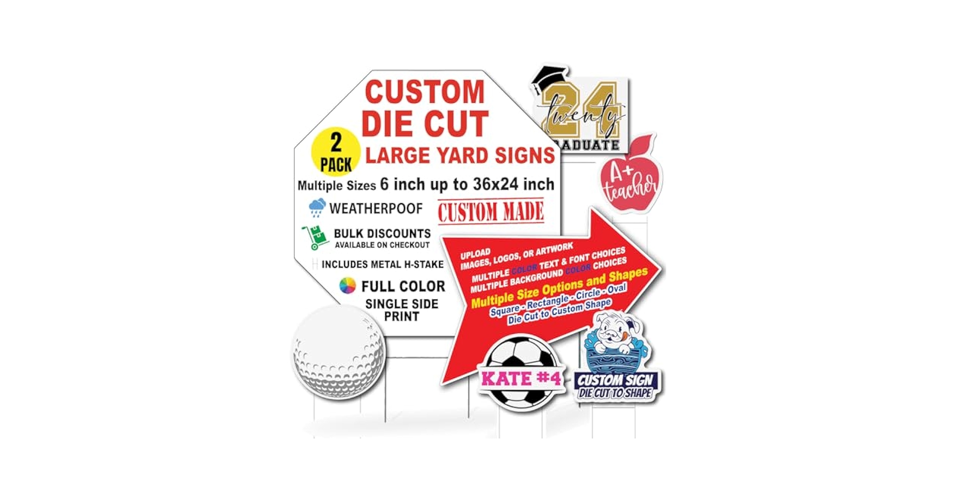 An application scenario or product detail of die cut signs - Image 16