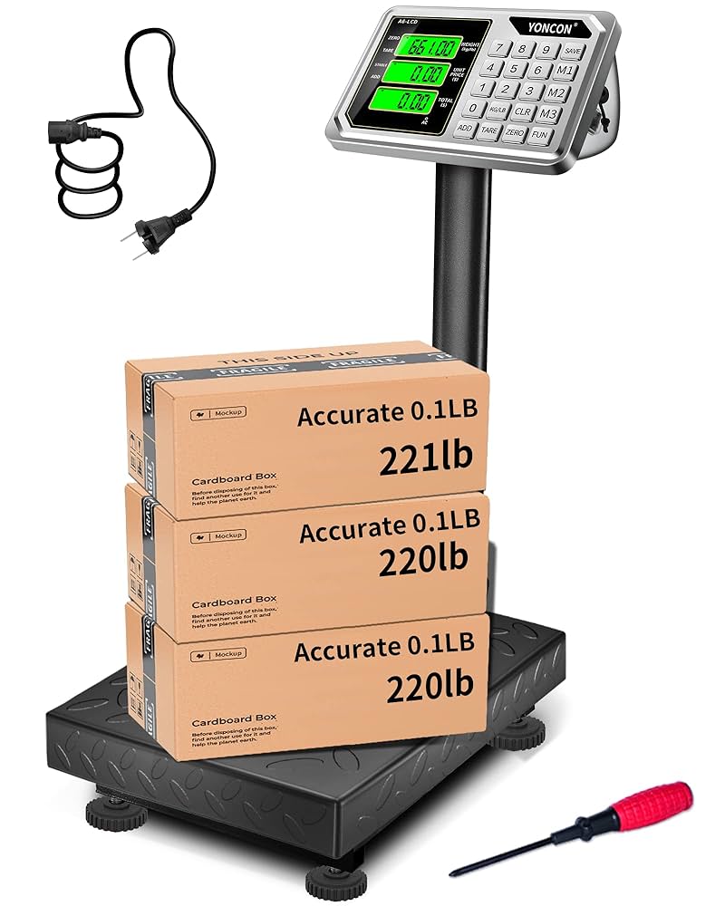 An application scenario or product detail of digital platform weighing scale - Image 4