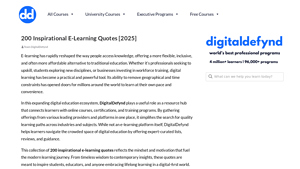 DigitalDefynd - Online Course Hub