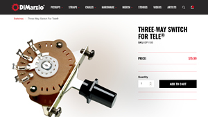DiMarzio - Three-Way Switch for Tele®
