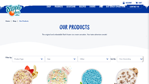Dippin' Dots - Flash-Frozen Ice Cream Products
