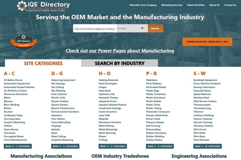 Featured image for the directory of manufacturers guide