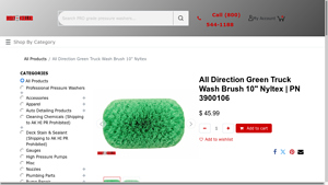 Dirt Killer - All Direction Green Truck Wash Brush