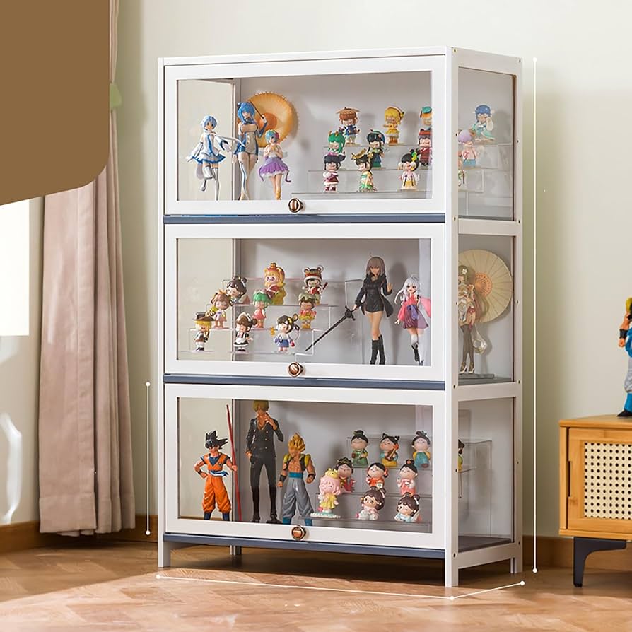 An application scenario or product detail of display shelves for collectibles - Image 1