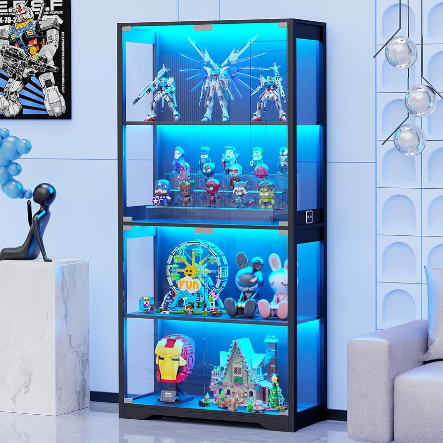 An application scenario or product detail of display shelves for collectibles - Image 3
