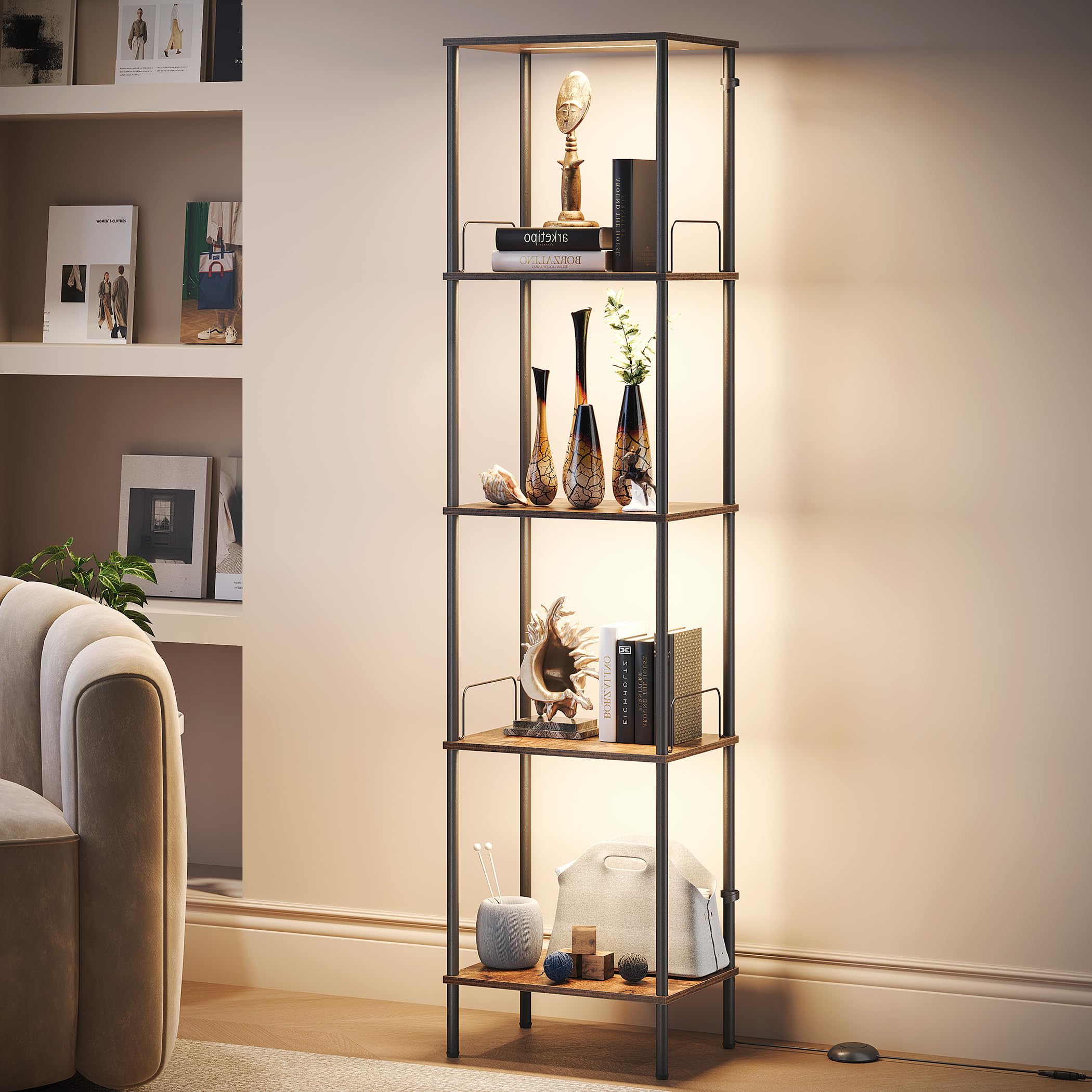 An application scenario or product detail of display shelves for collectibles - Image 5