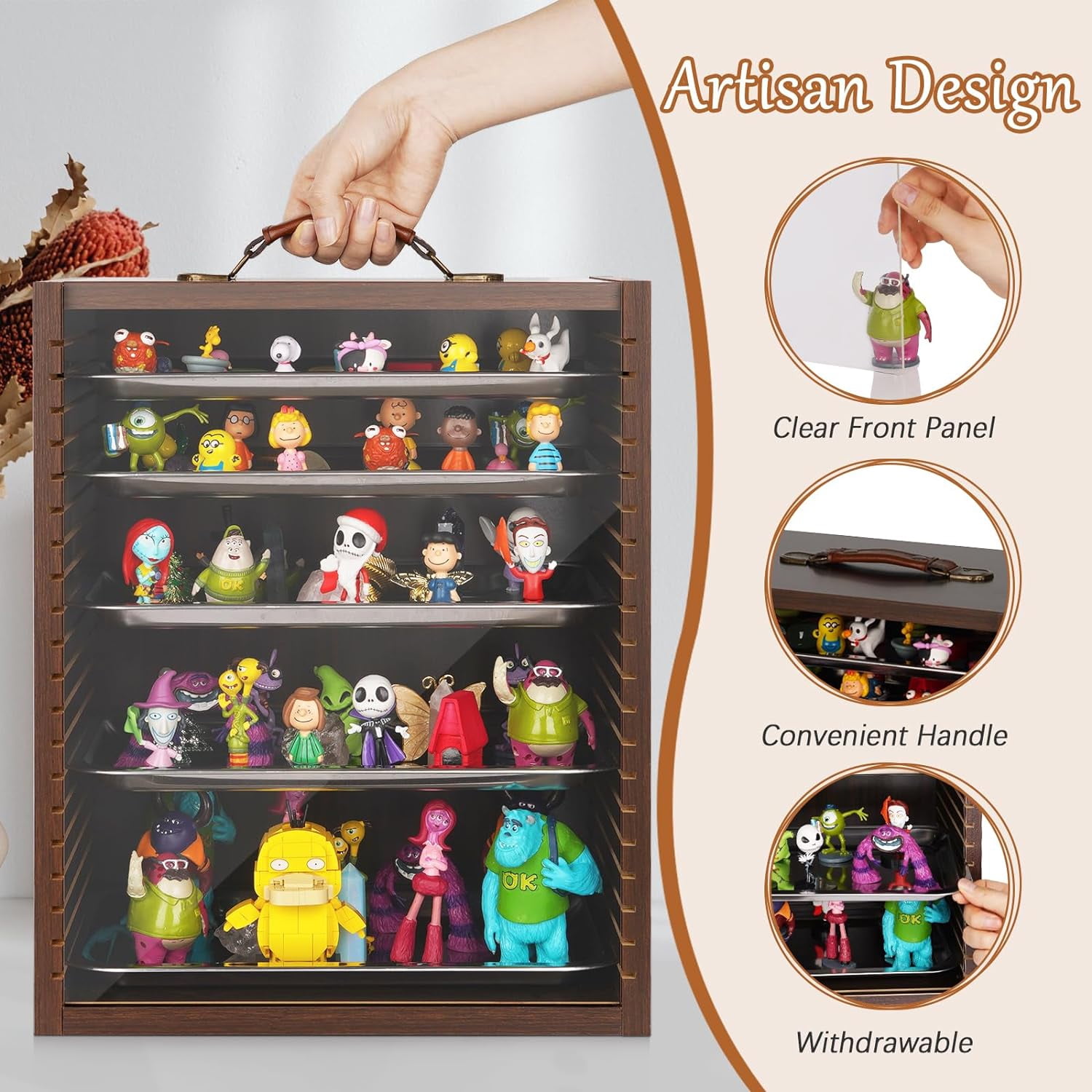 An application scenario or product detail of display shelves for collectibles - Image 22