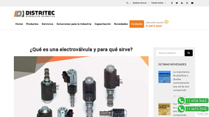 Distritec - Electroválvulas Automatizadas