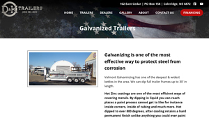 D&K Trailers - Galvanized Trailers