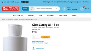 CJ's - Glass Cutting Oil