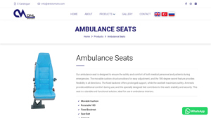 DN Lotomotiv - Ambulance Seats