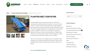 Dodman - Flighted Belt Conveyor