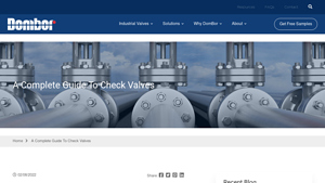 Dombor - Check Valves